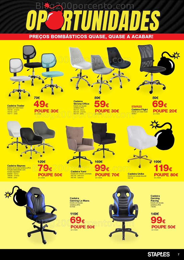 Antevisão Folheto STAPLES Promoções de 19 fevereiro a 5 março